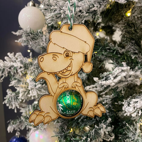 Dinosaur Chocolate Bauble