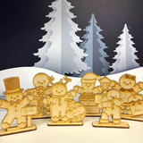Gingerbread Character Table Names