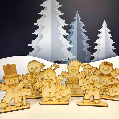 Gingerbread Character Table Names