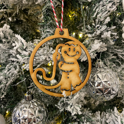 Initial Baubles Gingerbread