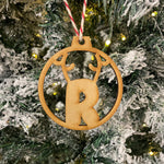 Initial Baubles Reindeer