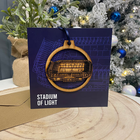 Stadium of Light Bauble Card
