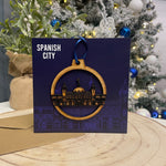 Spanish City Bauble Card