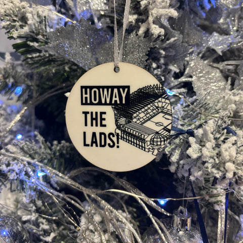 Howay the lads hanging disk