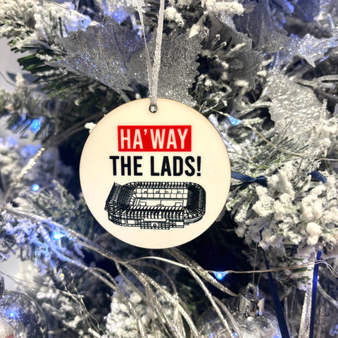 Ha’way the lads hanging disk