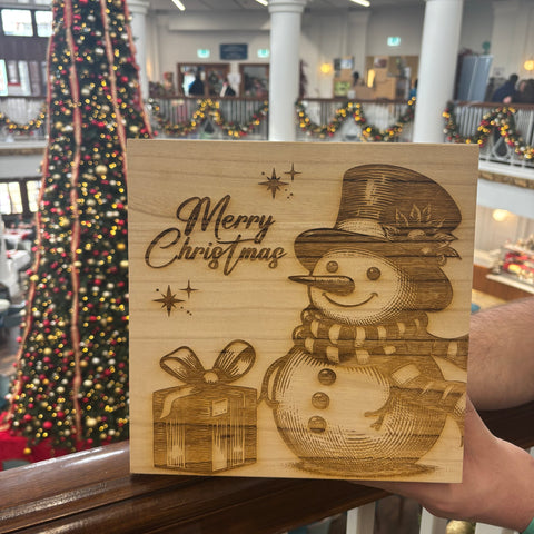 Christmas Eve Box Snowman