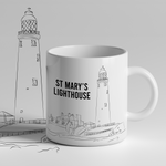 St Mary's Lighthouse Mug