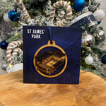 St James' Park Bauble Card