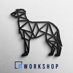 Deerhound Geometric