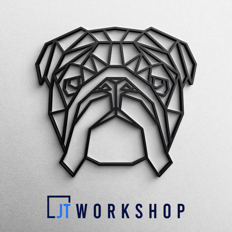 English Bulldog Geometric