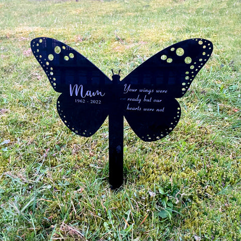 Butterfly Grave Marker