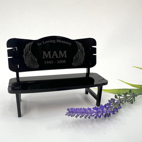 Angel Memorial Bench Small